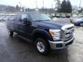 2012 Dark Blue Pearl Metallic Ford F250 Super Duty XLT SuperCab 4x4  photo #6