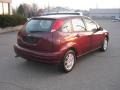 2007 Dark Toreador Red Metallic Ford Focus ZX5 SE Hatchback  photo #6