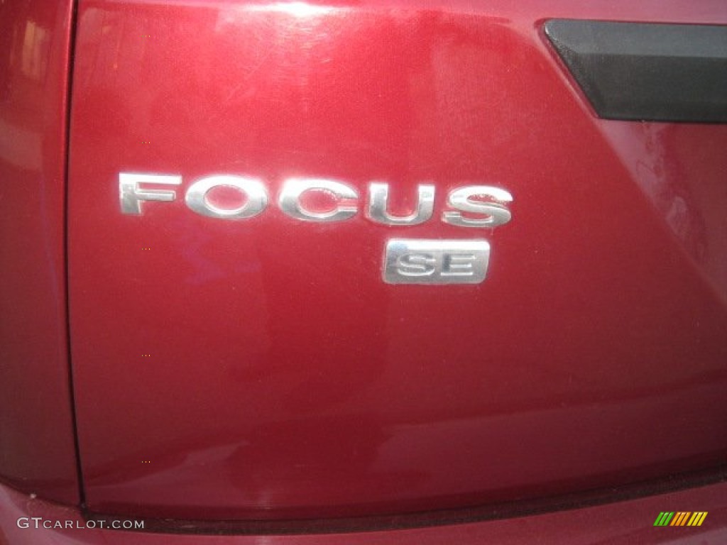 2007 Focus ZX5 SE Hatchback - Dark Toreador Red Metallic / Charcoal/Light Flint photo #18