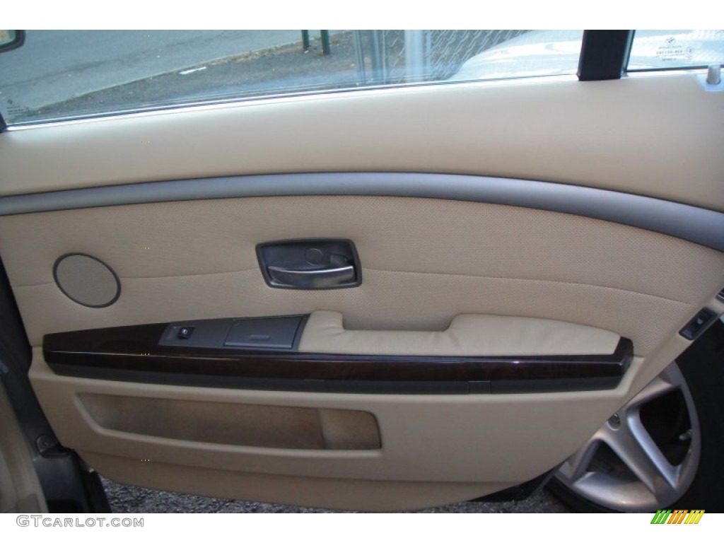 2004 7 Series 745Li Sedan - Kalahari Beige Metallic / Dark Beige/Beige III photo #23