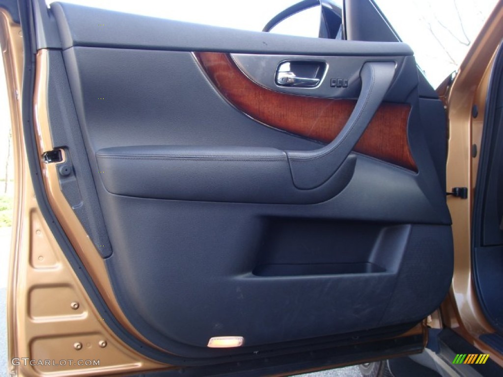 2009 Infiniti FX 50 AWD S Java Door Panel Photo #57675452