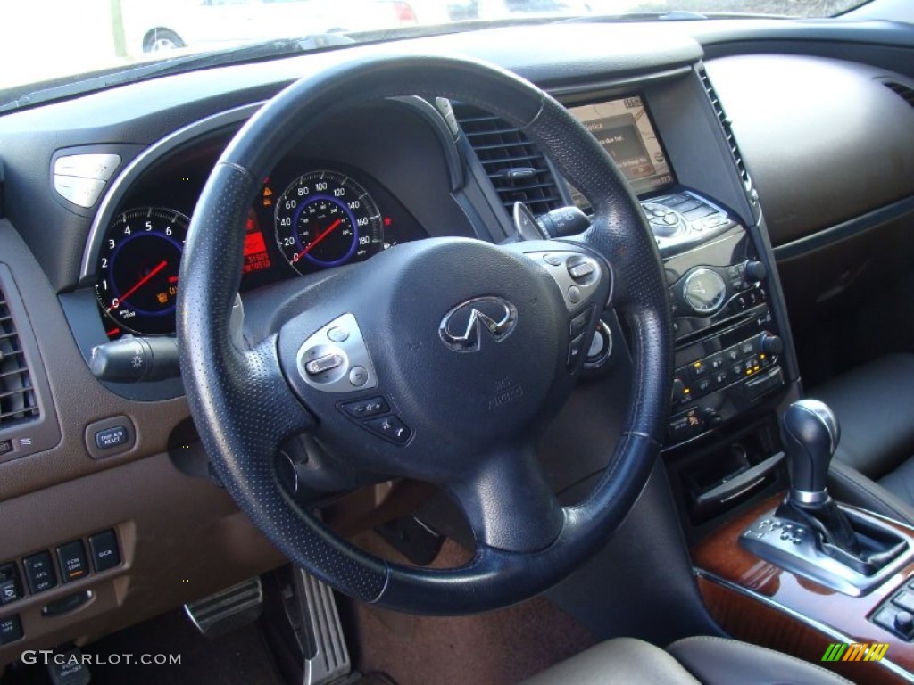 2009 Infiniti FX 50 AWD S Java Dashboard Photo #57675467