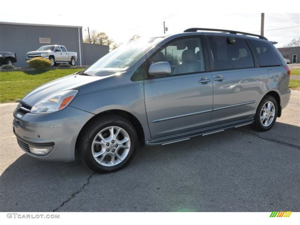 2004 Sienna XLE Limited - Blue Mirage Metallic / Stone Gray photo #1