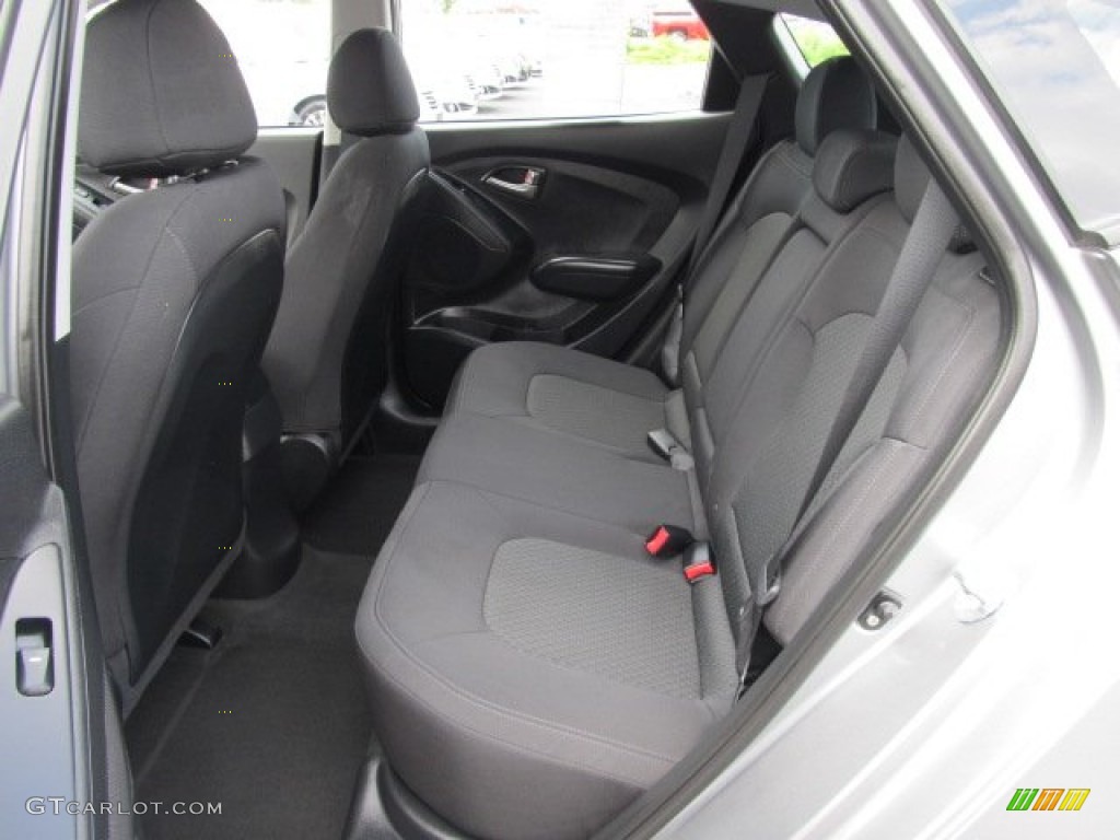 Black Interior 2011 Hyundai Tucson GL Photo #57675667