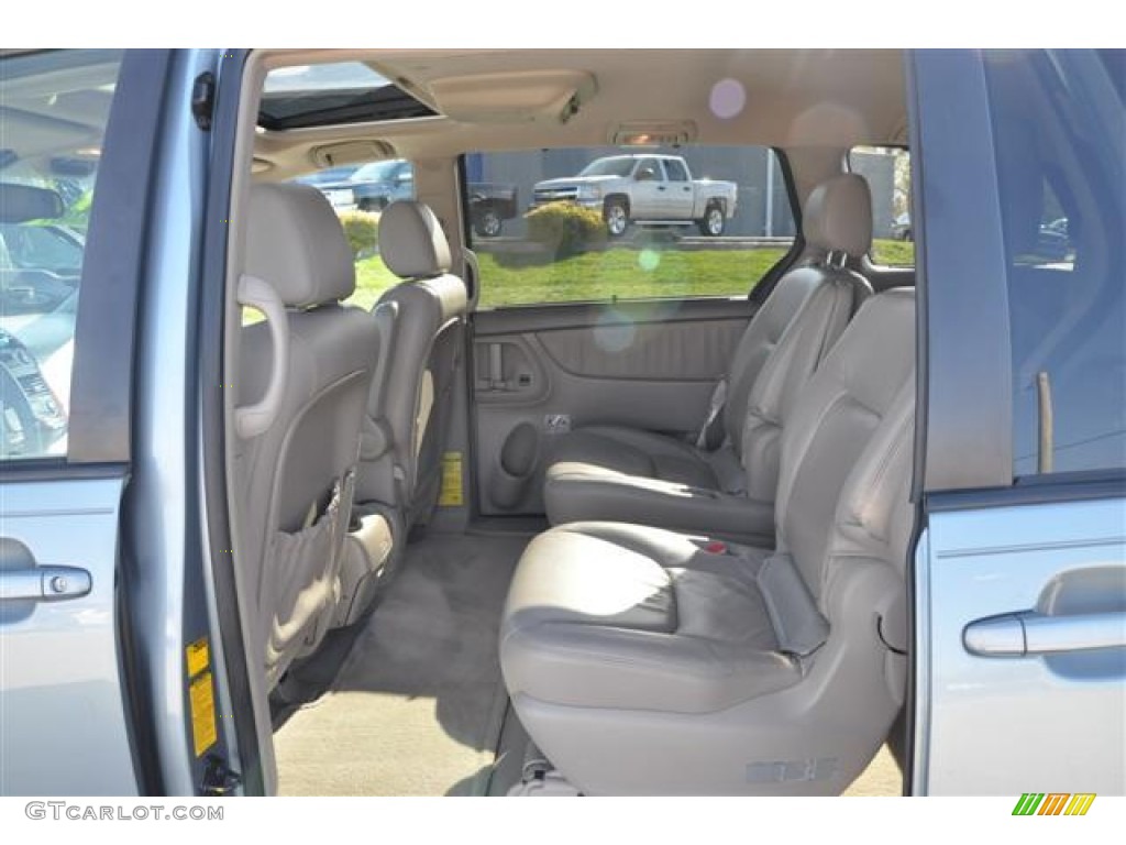 2004 Sienna XLE Limited - Blue Mirage Metallic / Stone Gray photo #18