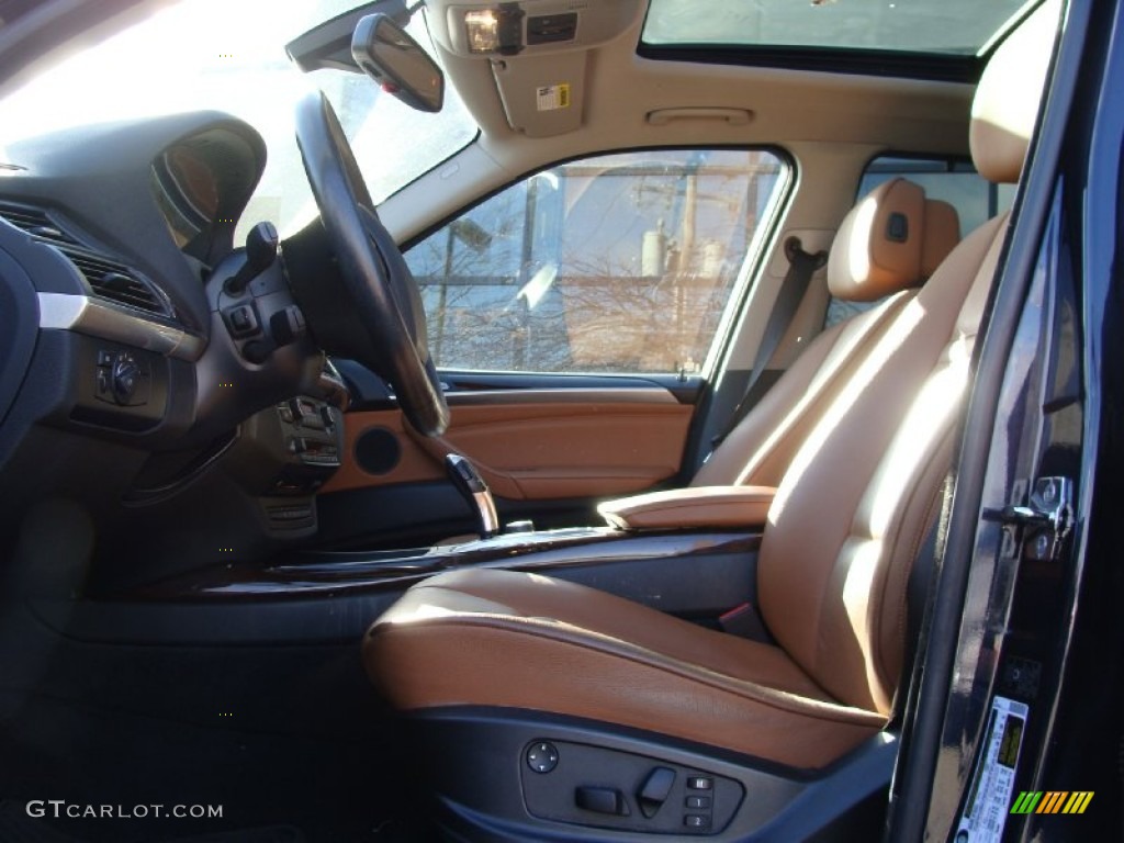 2009 X5 xDrive30i - Monaco Blue Metallic / Saddle Brown Nevada Leather photo #9