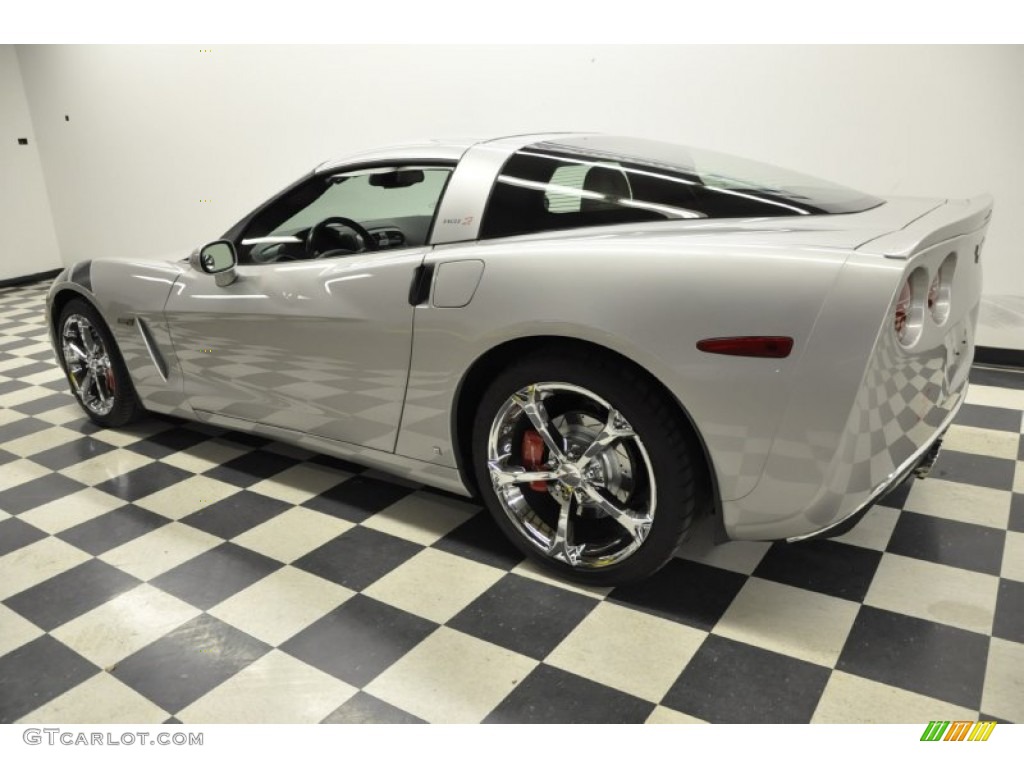 Machine Silver Metallic 2006 Chevrolet Corvette Coupe Exterior Photo #57676258