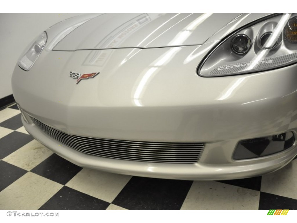 2006 Corvette Coupe - Machine Silver Metallic / Titanium Gray photo #7