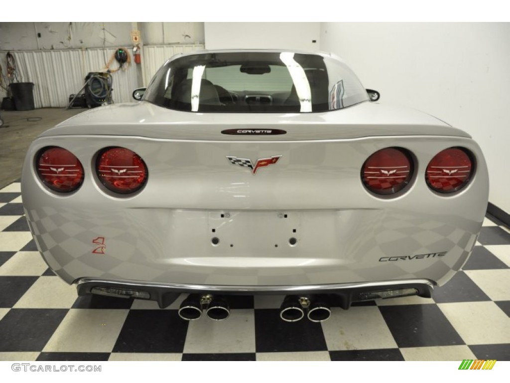 Machine Silver Metallic 2006 Chevrolet Corvette Coupe Exterior Photo #57676283