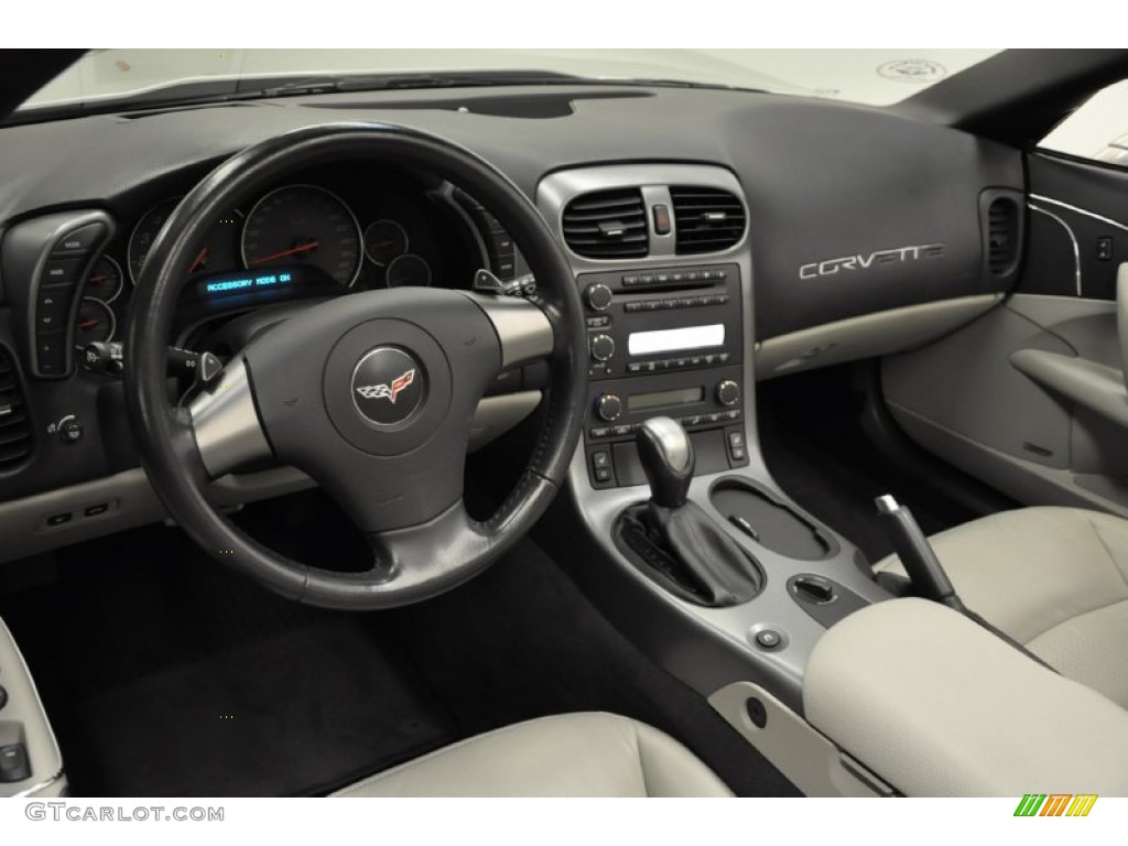 2006 Chevrolet Corvette Coupe Titanium Gray Dashboard Photo #57676439