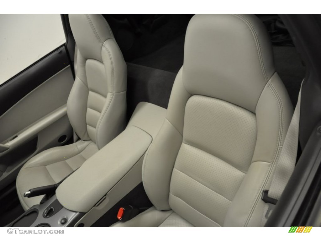 Titanium Gray Interior 2006 Chevrolet Corvette Coupe Photo #57676478