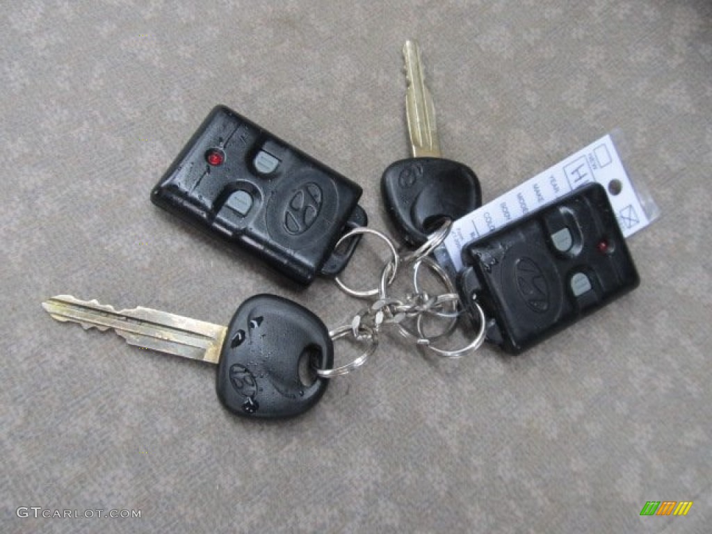 2000 Elantra GLS Sedan - Forest Green / Beige photo #16