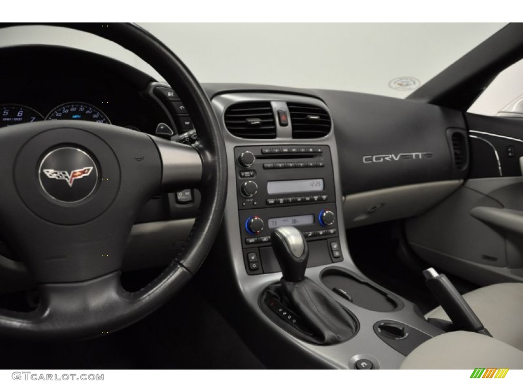 2006 Chevrolet Corvette Coupe Titanium Gray Dashboard Photo #57676571