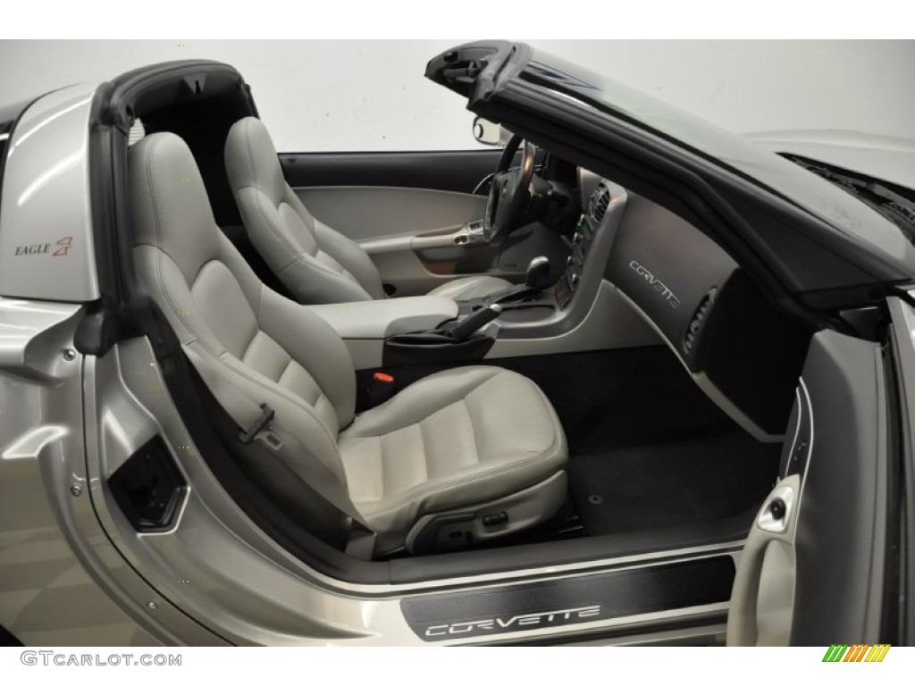 Titanium Gray Interior 2006 Chevrolet Corvette Coupe Photo #57676589