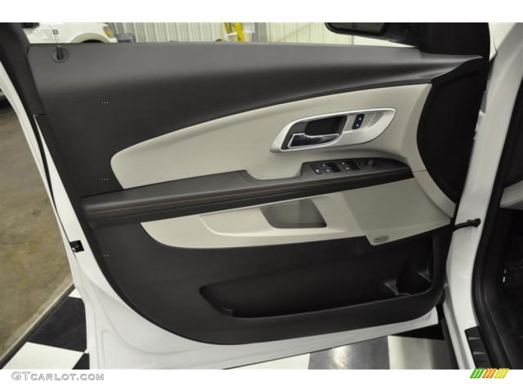 2012 Chevrolet Equinox LT Light Titanium/Jet Black Door Panel Photo #57678008