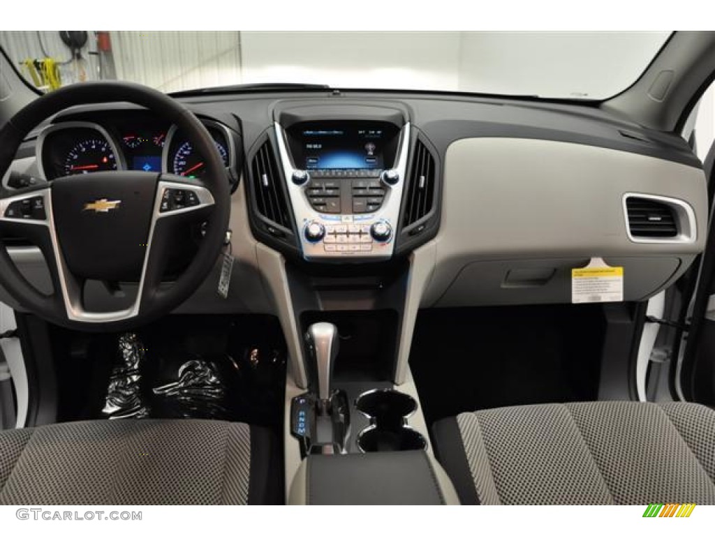 2012 Chevrolet Equinox LT Light Titanium/Jet Black Dashboard Photo #57678092
