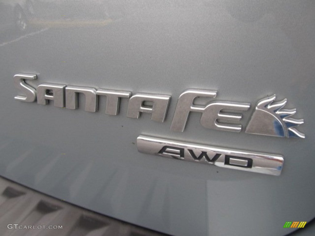 2009 Santa Fe Limited 4WD - Platinum Sage / Beige photo #10