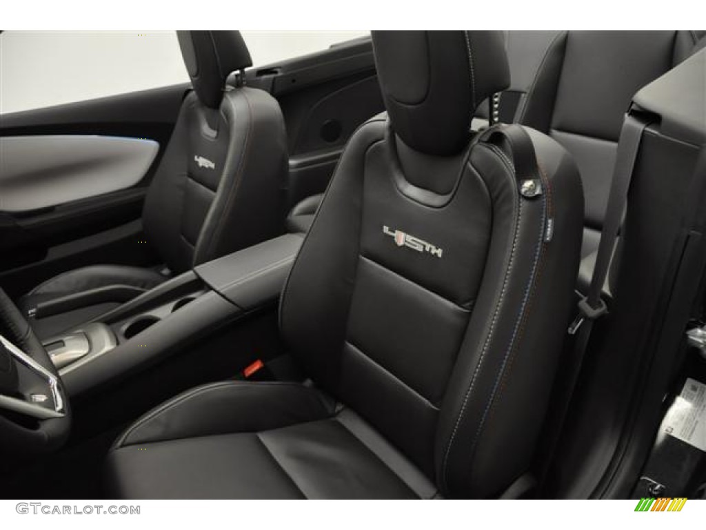 Jet Black Interior 2012 Chevrolet Camaro LT 45th Anniversary Edition Convertible Photo #57678746