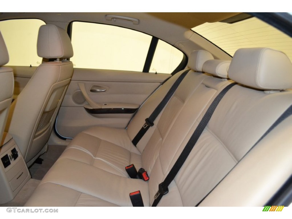 2008 3 Series 335i Sedan - Alpine White / Beige photo #17