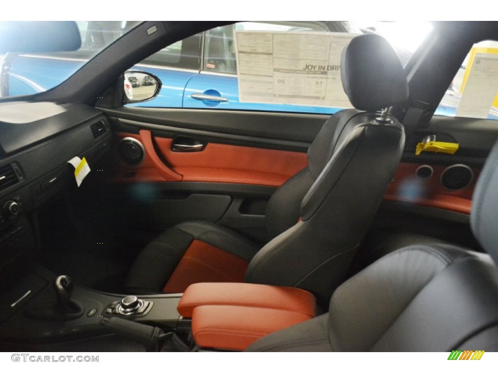 Fox Red/Black/Black Interior 2012 BMW M3 Coupe Photo #57679536