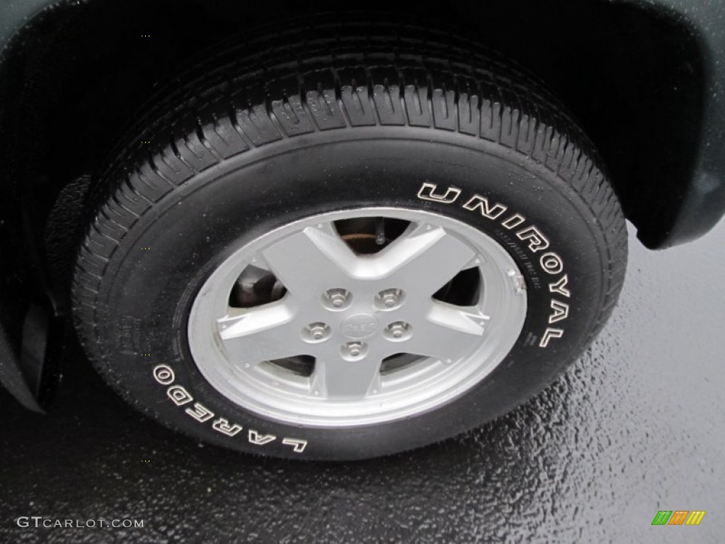 2002 Liberty Limited 4x4 - Shale Green Metallic / Dark Slate Gray photo #3