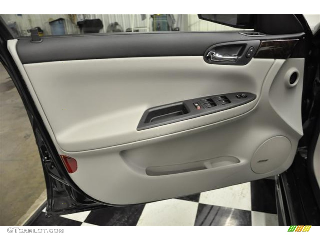 2012 Chevrolet Impala LTZ Gray Door Panel Photo #57680393