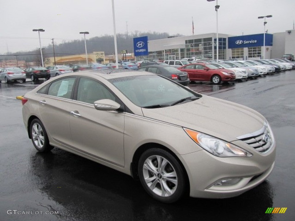 2011 Sonata Limited - Camel Pearl / Camel photo #1