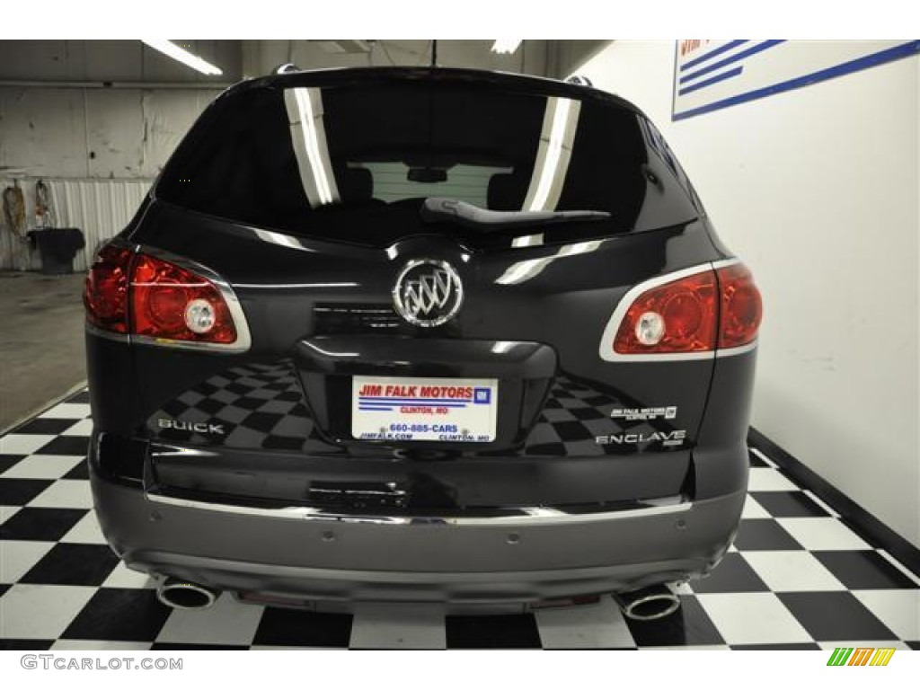 2012 Enclave AWD - Carbon Black Metallic / Ebony photo #5