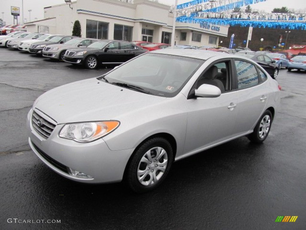 2009 Elantra GLS Sedan - Quicksilver / Gray photo #5