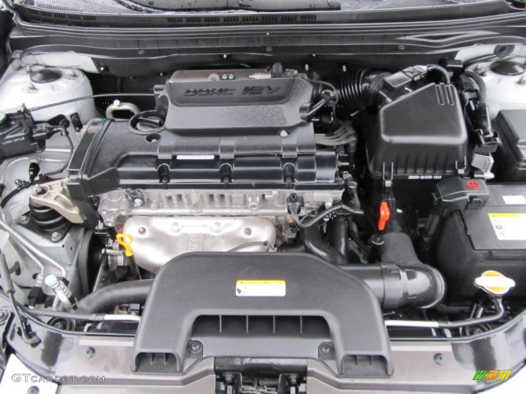 2009 Elantra GLS Sedan - Quicksilver / Gray photo #10