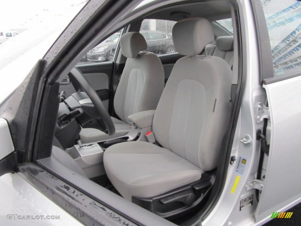 2009 Elantra GLS Sedan - Quicksilver / Gray photo #11