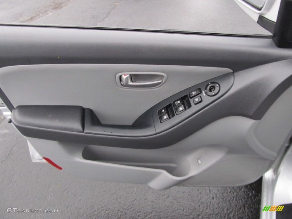 2009 Elantra GLS Sedan - Quicksilver / Gray photo #12