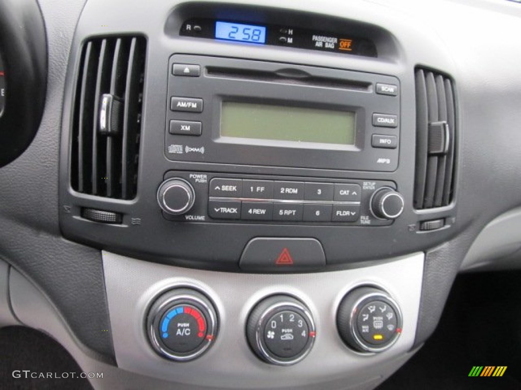 2009 Elantra GLS Sedan - Quicksilver / Gray photo #16