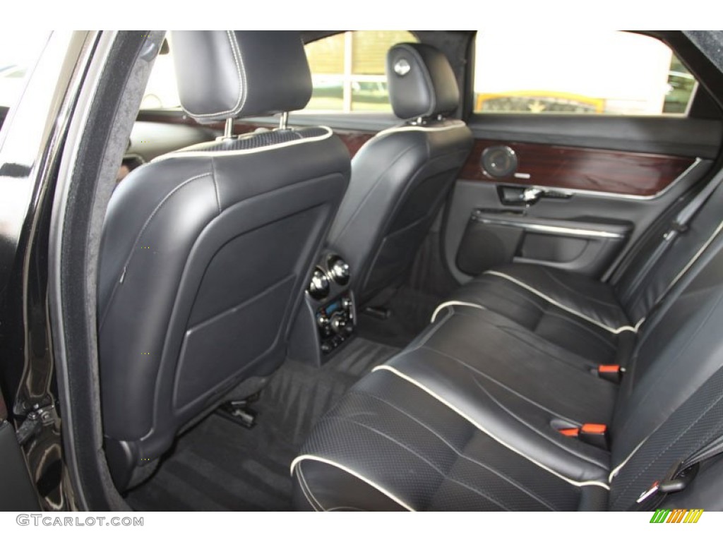 Jet Black/Ivory Interior 2011 Jaguar XJ XJ Supercharged Photo #57681437