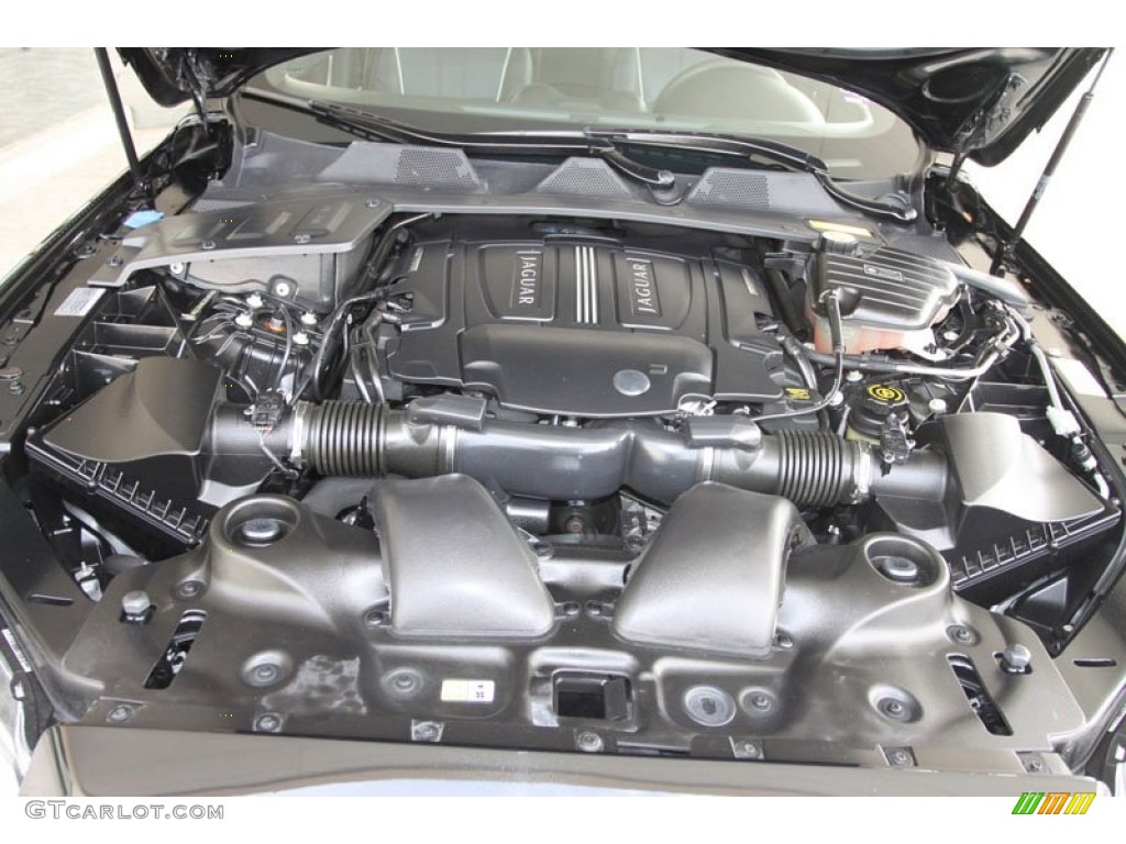 2011 Jaguar XJ XJ Supercharged 5.0 Liter Supercharged GDI DOHC 32-Valve VVT V8 Engine Photo #57681782