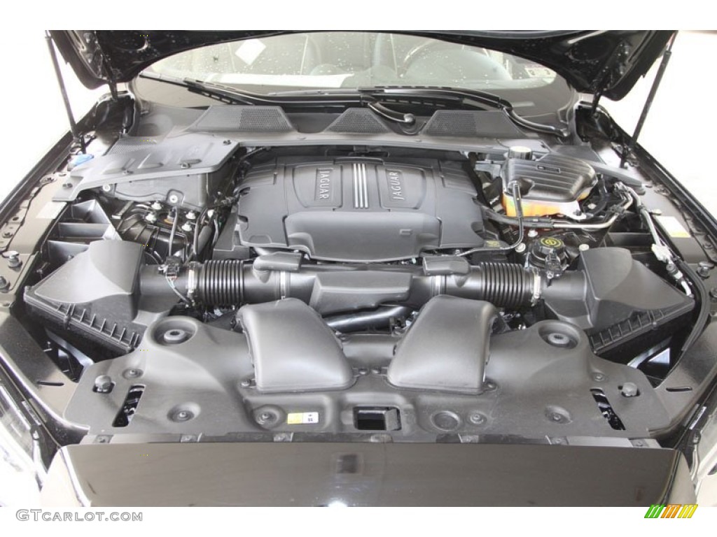 2012 Jaguar XJ XJL Portfolio 5.0 Liter DI DOHC 32-Valve VVT V8 Engine Photo #57682028