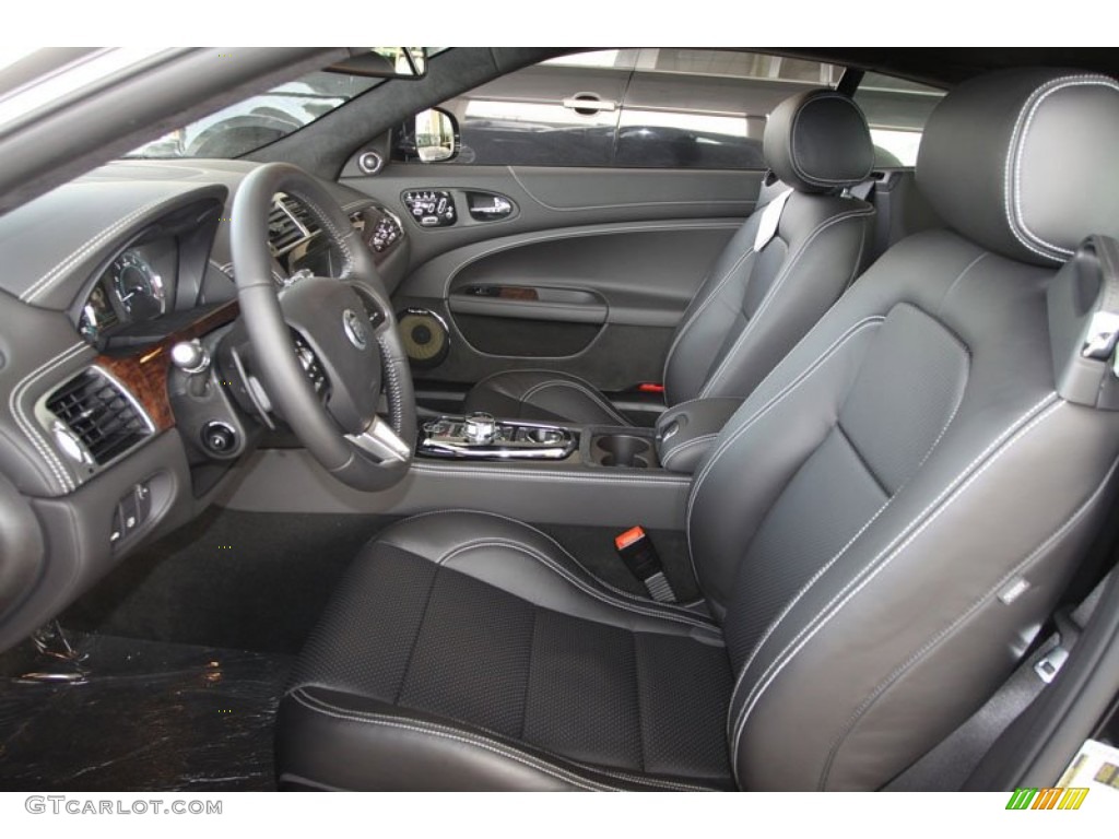 Warm Charcoal/Warm Charcoal Interior 2012 Jaguar XK XK Coupe Photo #57682112