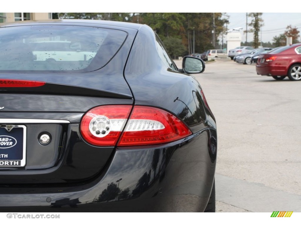 2012 XK XK Coupe - Midnight Black / Warm Charcoal/Warm Charcoal photo #7
