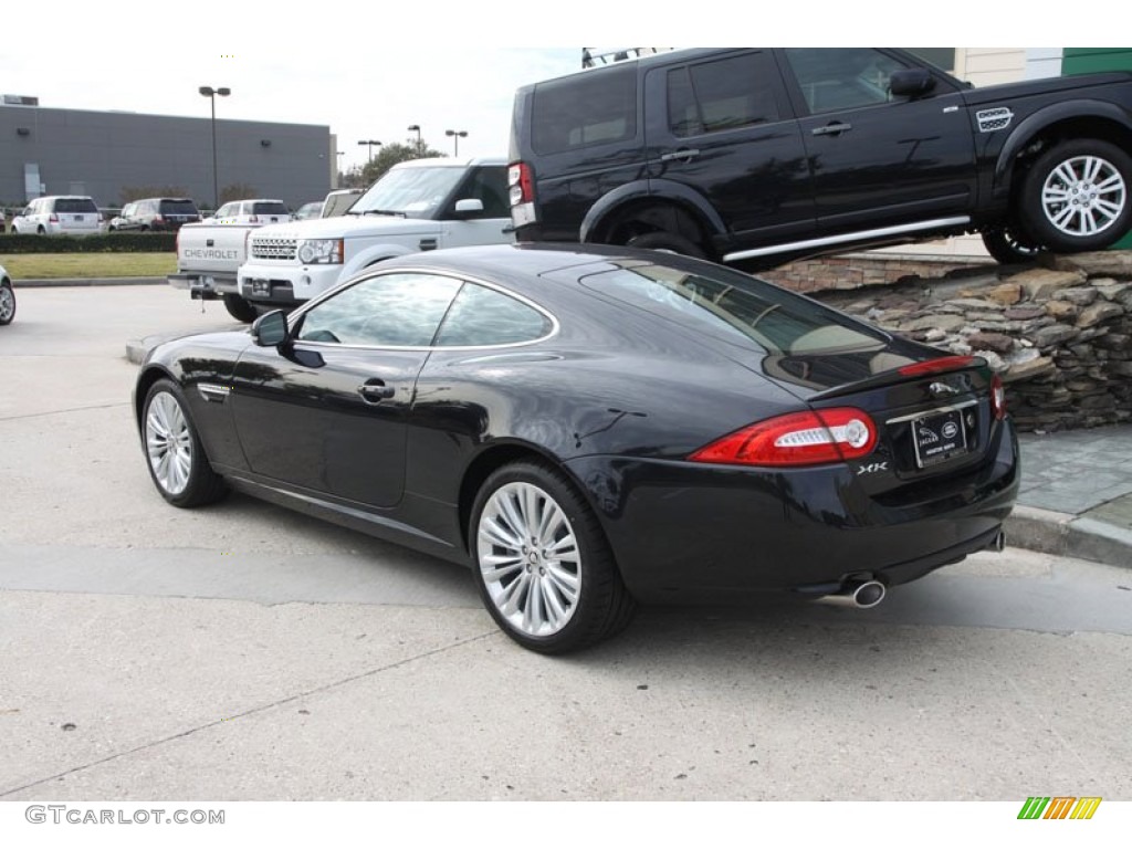 2012 XK XK Coupe - Midnight Black / Warm Charcoal/Warm Charcoal photo #10