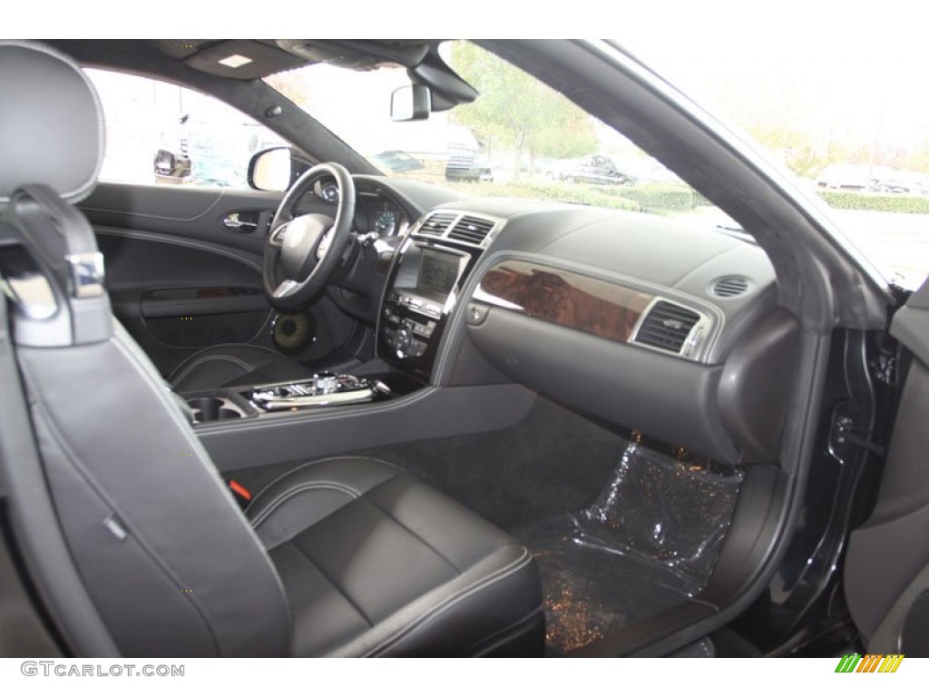2012 XK XK Coupe - Midnight Black / Warm Charcoal/Warm Charcoal photo #21
