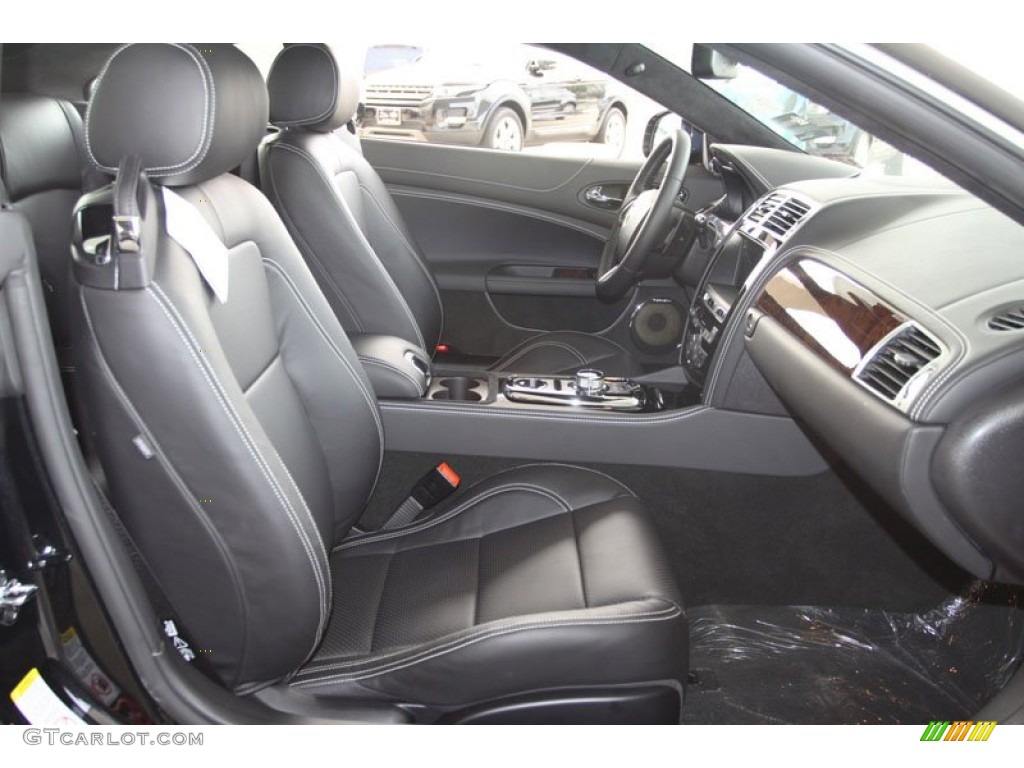 Warm Charcoal/Warm Charcoal Interior 2012 Jaguar XK XK Coupe Photo #57682280