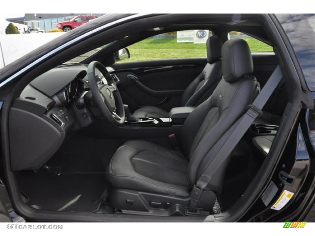 Ebony/Ebony Interior 2012 Cadillac CTS -V Coupe Photo #57682301