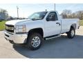 Summit White 2012 Chevrolet Silverado 3500HD LT Regular Cab 4x4