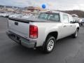 2010 Pure Silver Metallic GMC Sierra 1500 Crew Cab  photo #9