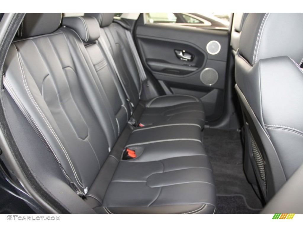 Ebony Interior 2012 Land Rover Range Rover Evoque Prestige Photo #57682961