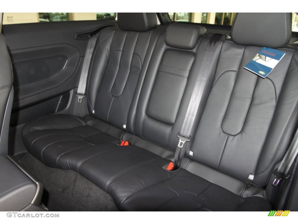 Ebony Interior 2012 Land Rover Range Rover Evoque Coupe Pure Photo #57683051
