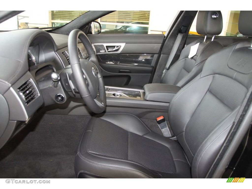 Warm Charcoal Interior 2011 Jaguar XF XFR Sport Sedan Photo #57683489