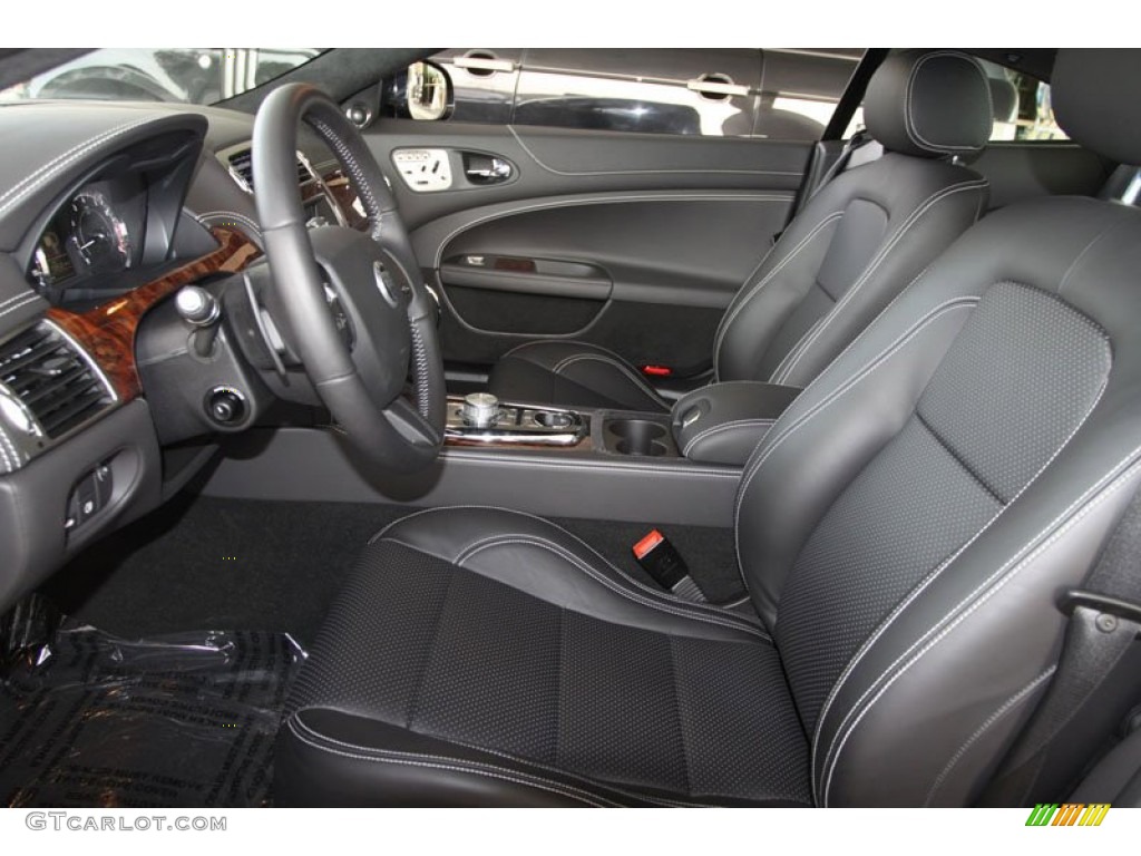 Warm Charcoal/Warm Charcoal Interior 2011 Jaguar XK XK Coupe Photo #57683943