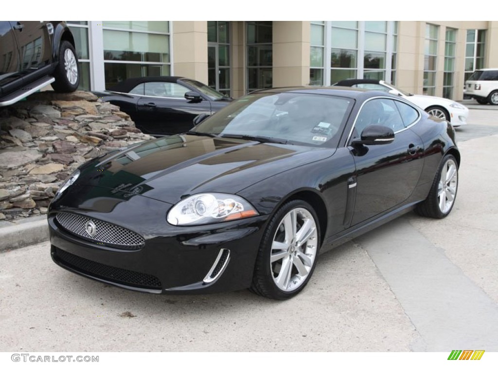Ultimate Black Metallic 2011 Jaguar XK XK Coupe Exterior Photo #57683984