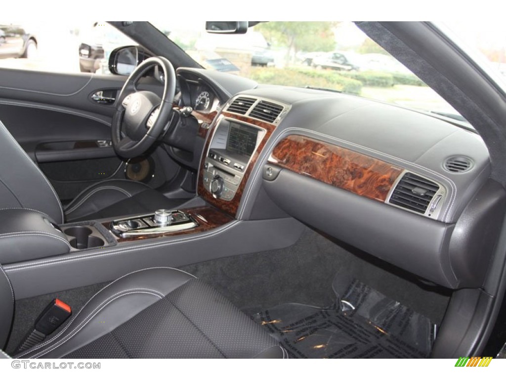 2011 Jaguar XK XK Coupe Warm Charcoal/Warm Charcoal Dashboard Photo #57684077